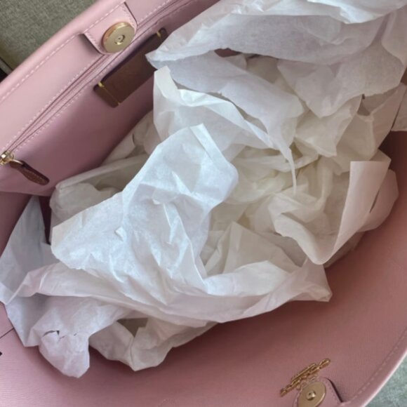 Coach City Tote Bag In Signature Canvas CAL49, powder pink - Picture 4 of 6